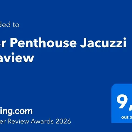 3 Bedroom Penthouse Jacuzzi Seaview *